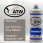 Preview: Chevrolet, Son Of A Gun Gray Metallic, WA482B / WA527B / GPF: 400ml Sprühdose, von ATW Autoteile West.